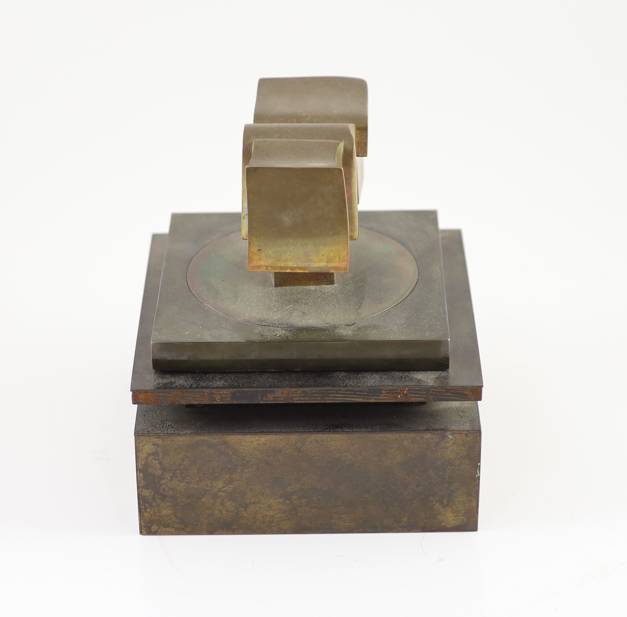 Jose-Luis Sanchez (1926-2018), bronze, Untitled, H 10cm. W 15cm.
